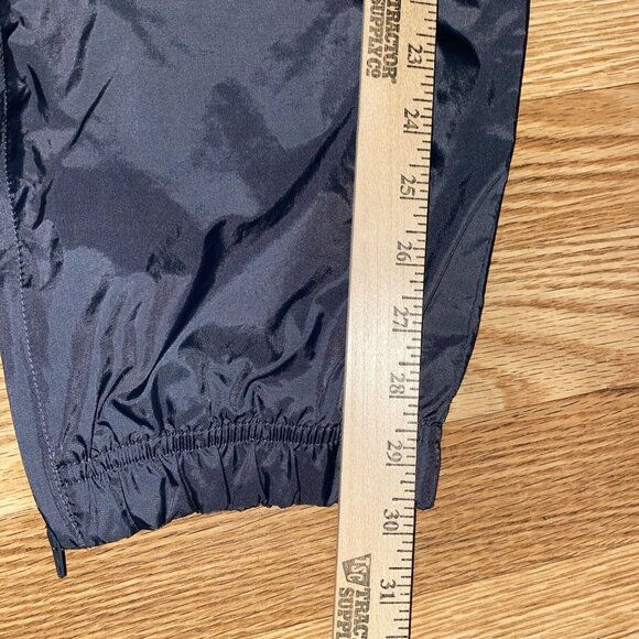 Vtg Wilson Nylon Men Sz L Basketball Ankle Zipper Pants Adjustable Windbreaker - Picture 5 of 13